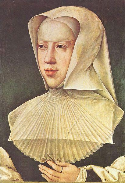 Bernard van orley Portrait of Margaret of Austria China oil painting art